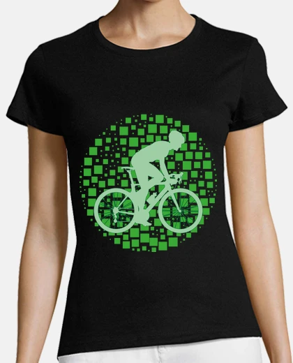 Tee-shirt cycliste à vélo