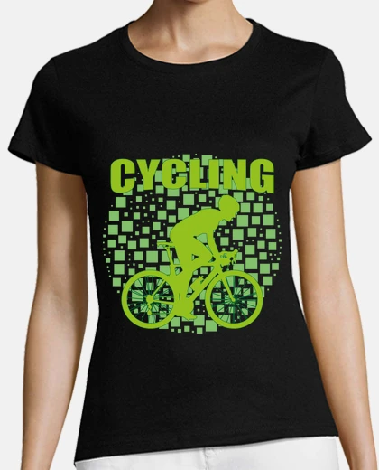 Tee-shirt cycliste à vélo