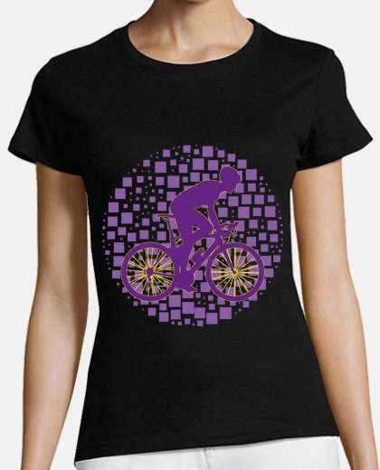 Tee-shirt cycliste à vélo