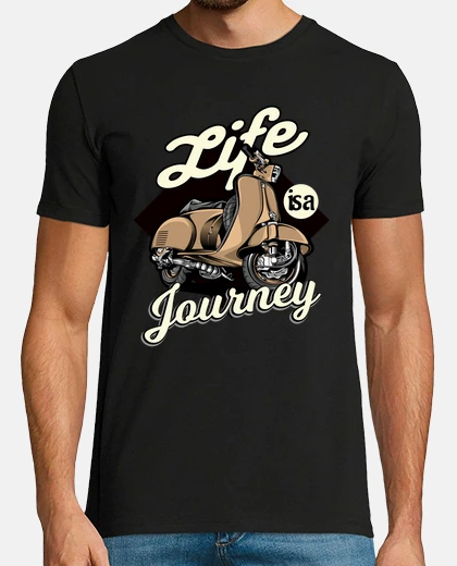 Tee-shirt cyclomoteur disant