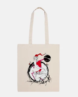 D25 - Bolsa tela Rey de la Ciudad de Halloween