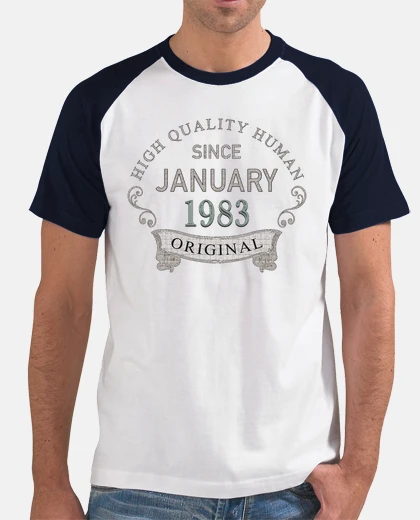 T-shirt da gennaio 1983