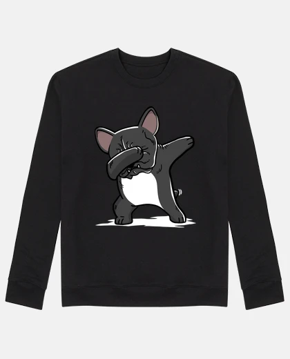 Hoodie dab french bulldog dog!