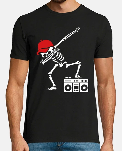 T-shirt Dabbing Skeleton