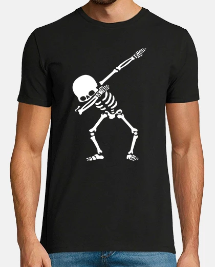 T-shirt Dabbing Skeleton