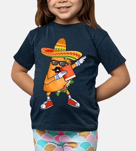 Ropa dabbing taco lector de libros leyendo l