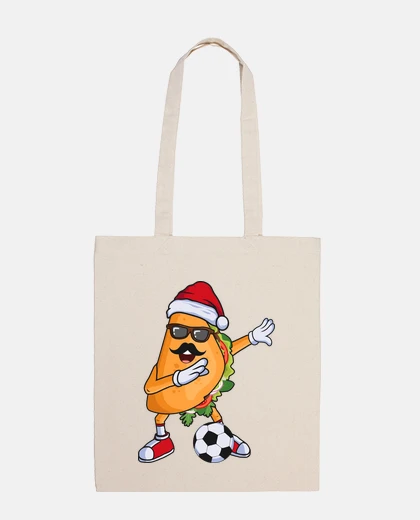 Borsa Dabbing Taco with Soccer Ball Futbol
