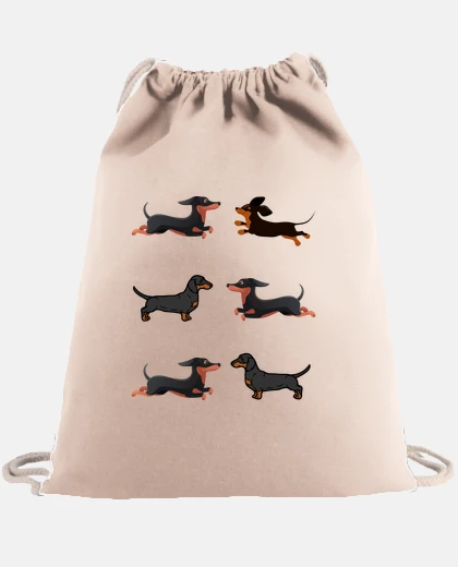 Bag dachshund sausage dogs