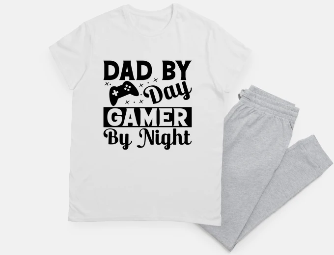 Pyjama dad by day gamer by night - dad geek