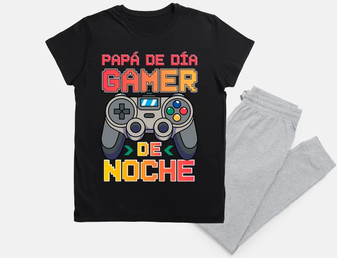 Pajama dad by day gamer by night video games father&#39;s day