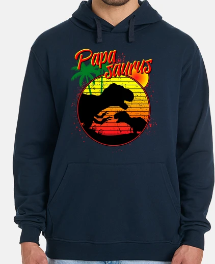 Hoodie dad dinosaur father dad saurus