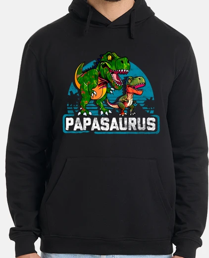 Hoodie dad dinosaur father dad saurus