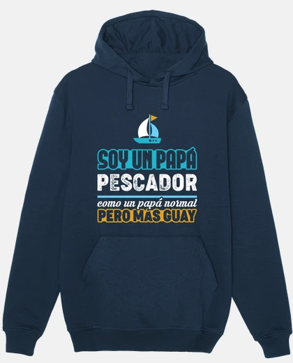 Hoodie dad fisherman