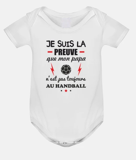 Kids dad handball baby birth gift