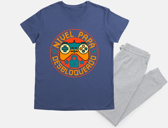 Pajama dad level unlocked gamer father