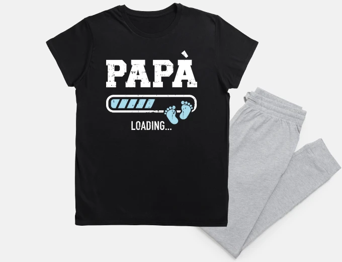 Pyjama Dad loading bar new daddy