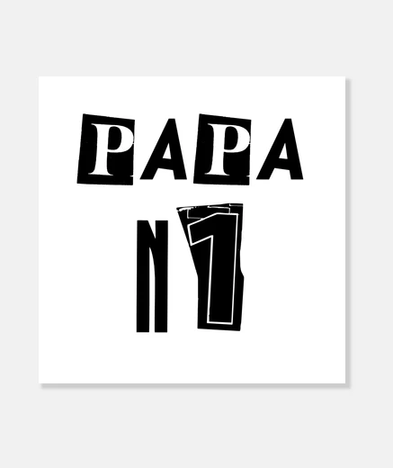 Wall dad number 1