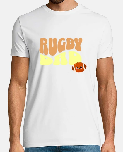 T-shirt dad rugbista
