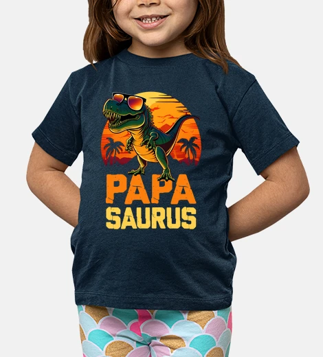 Kids dad saurus father&#39;s day gift dad papasaurus
