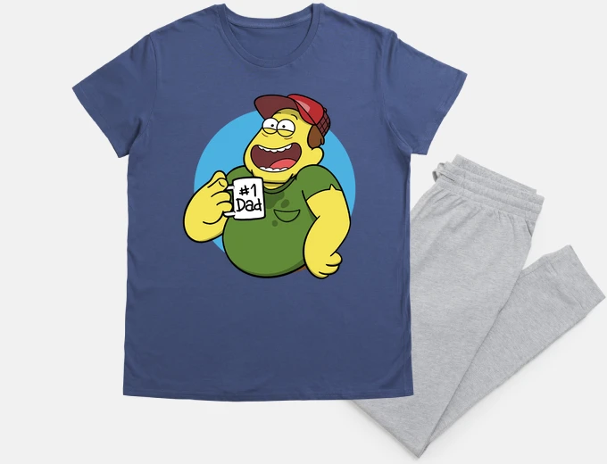 Pigiama dad verde