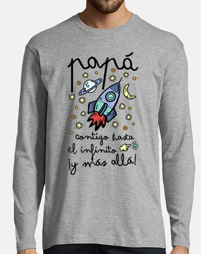 T-shirt dad with you to infinity and more to