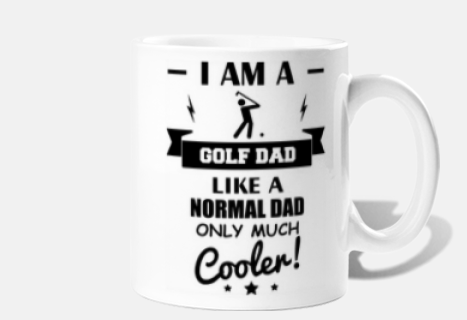 dad golfer golf father gift idea