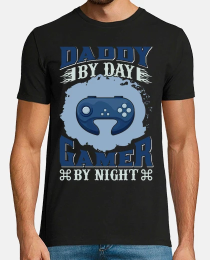 T-shirt daddy gamer