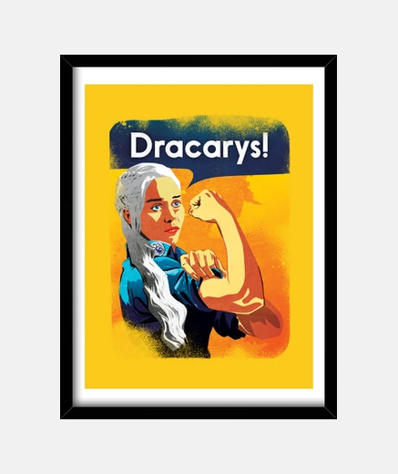 Quadro daenerys can farlo 2