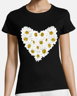 daisies heart