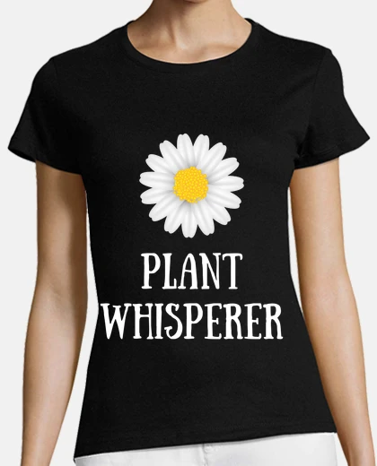 Playera daisy plant whisperer
