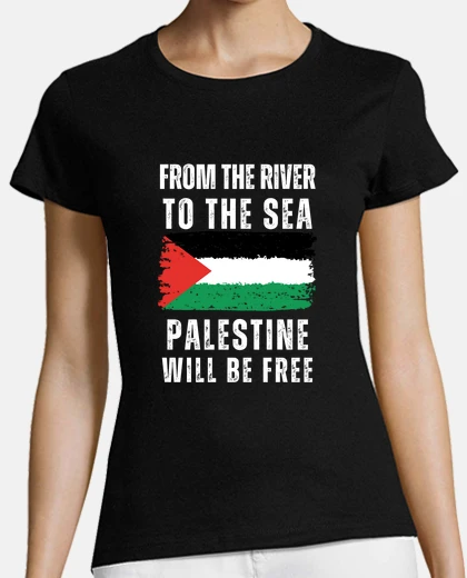 T-shirt dal fiume al mare la palestina sarà libera