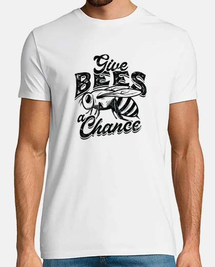 Camiseta dale una oportunidad a las abejas apicu