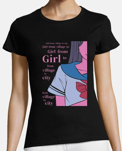 T-shirt dalla campagna alla città
