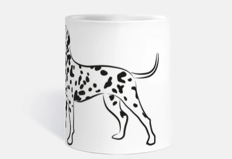 Cup dalmatian
