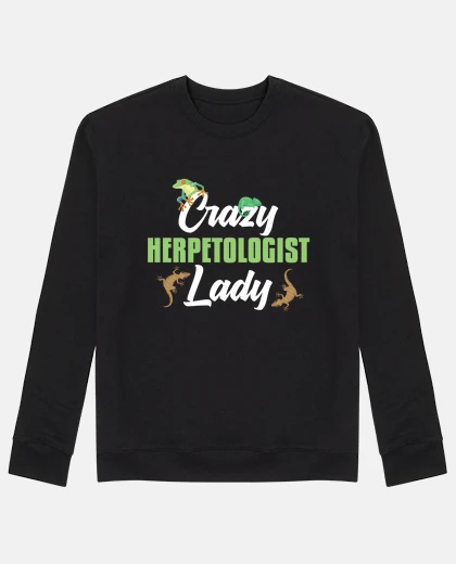 Sweat dame herpétologue folle reptiles