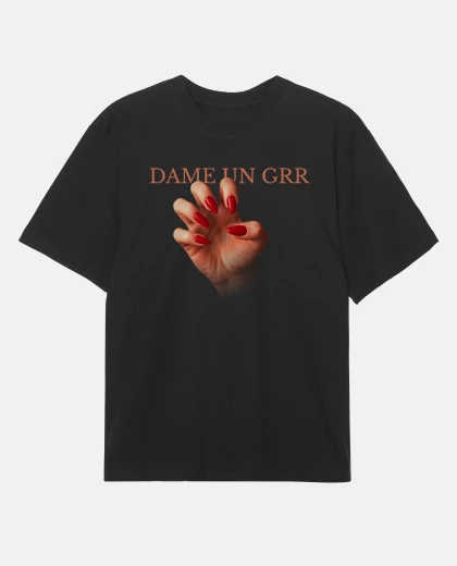 Camiseta dame un grr - camiseta oversize