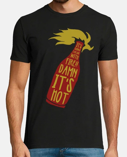 Camiseta Damn its hot