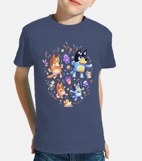 Children's dance mode bluey bandit chilli bingo