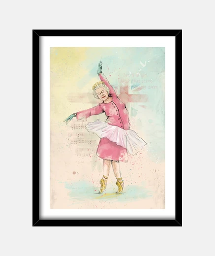 Framed dancing queen frame