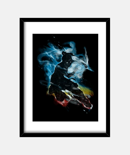 Framed dancing with elements