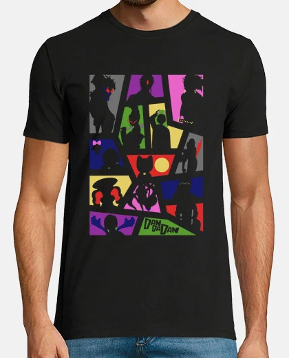 Camiseta Dandadan - Character Silhouette