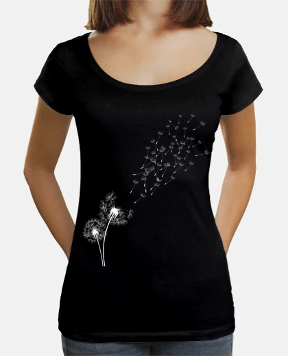 T-shirt Dandelion Flower Motif