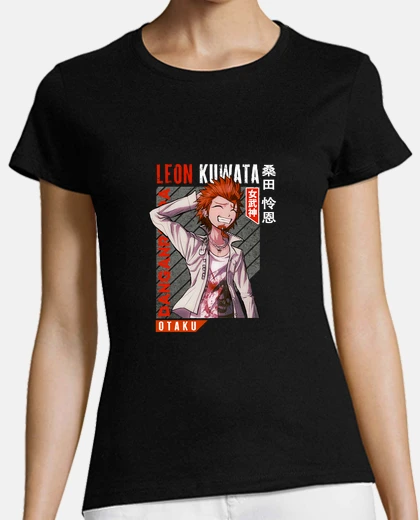 T-shirt Danganronpa Leon Kuwata Character