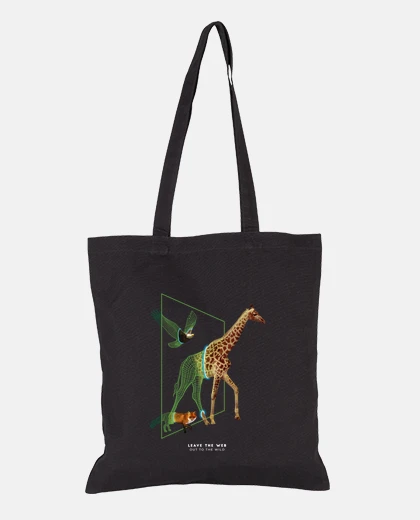 Sac dans la matrice sauvage
