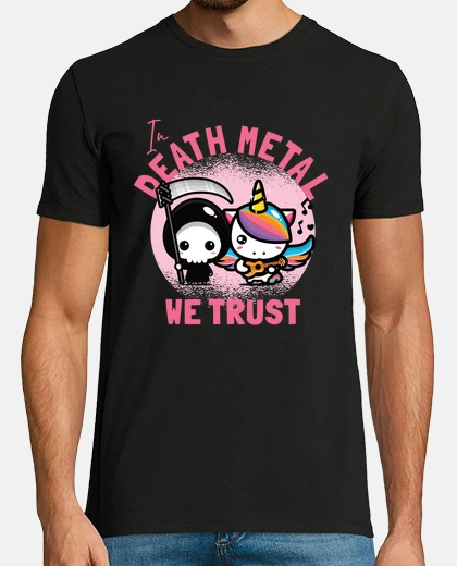 Tee-shirt dans le death metal on fait confiance