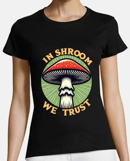 Tee-shirt dans les champis faisons confiance à la