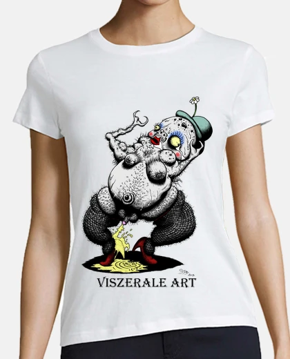 Tee-shirt danse humide (couleur) logo
