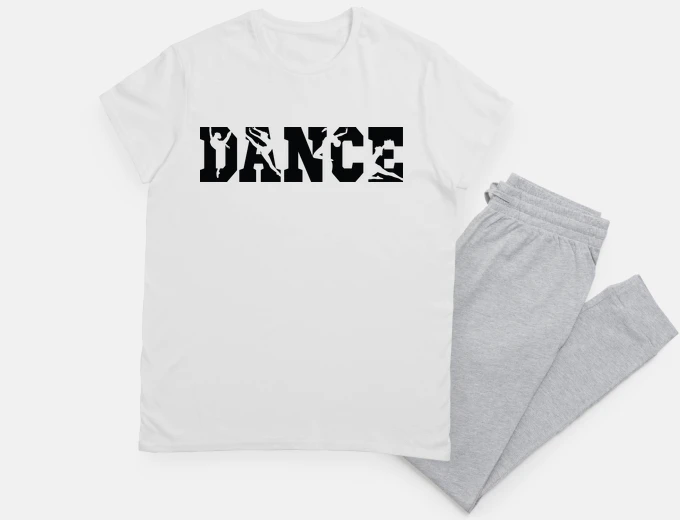 Pyjama Danse logo silhouette mouvement