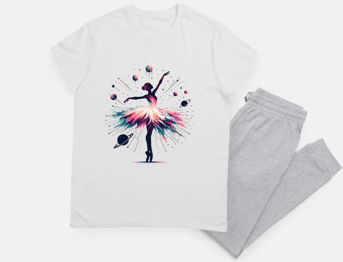 Pyjama danseur cosmique dans l39univers