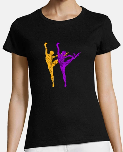 Tee-shirt danseurs créatifs de style moderne